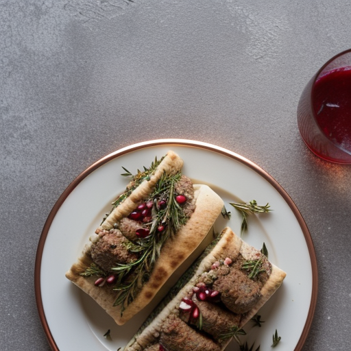 Syrian Sausage in Pita recipe image