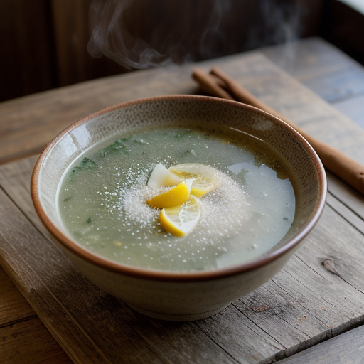 Szagoleves (Sage Soup recipe image