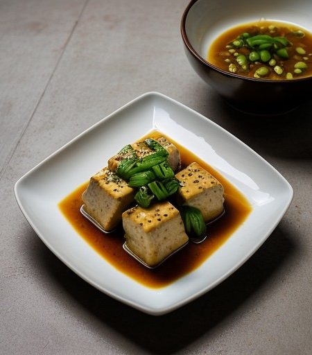 Szechuan Bean Curd(Tofu recipe image