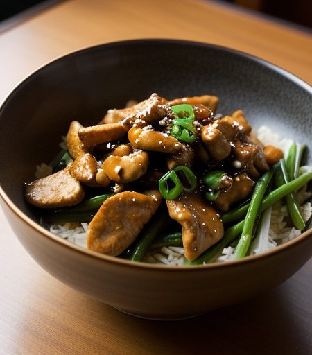 Szechuan Cashew Chicken recipe image
