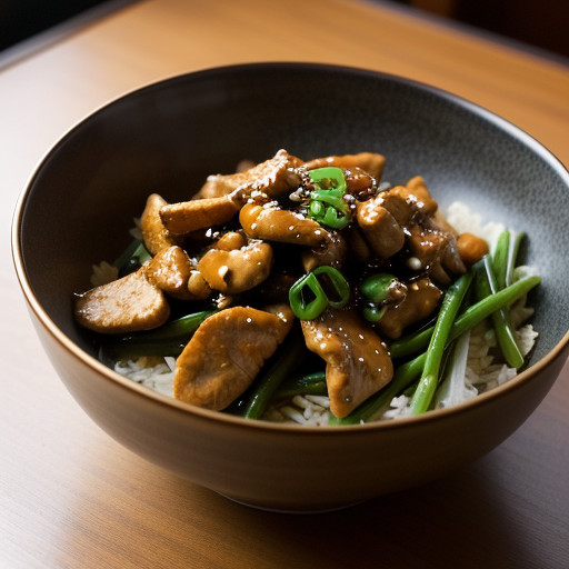 Szechuan Cashew Chicken recipe image