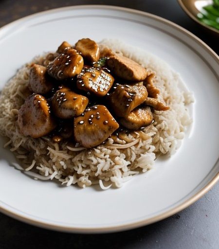 Szechuan Cashew Chicken recipe image