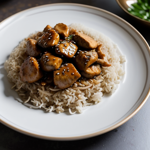 Szechuan Cashew Chicken recipe image