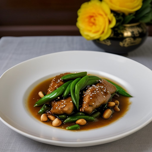 Szechuan Chicken With Peanuts recipe image