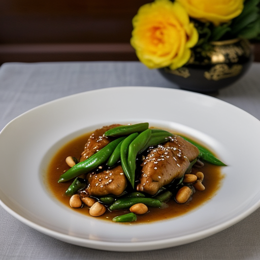 Szechuan Chicken With Peanuts recipe image