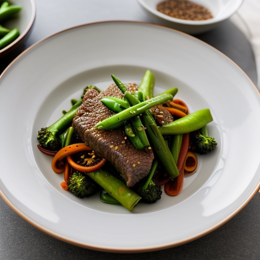 Szechuan Orange Beef Ala Paul recipe image