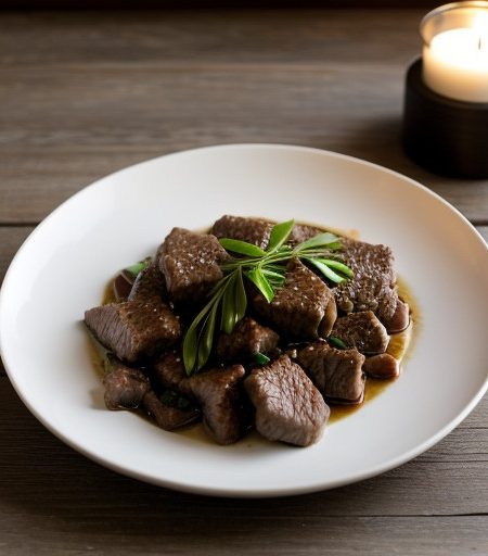 Szechwan Beef With Garlic recipe image