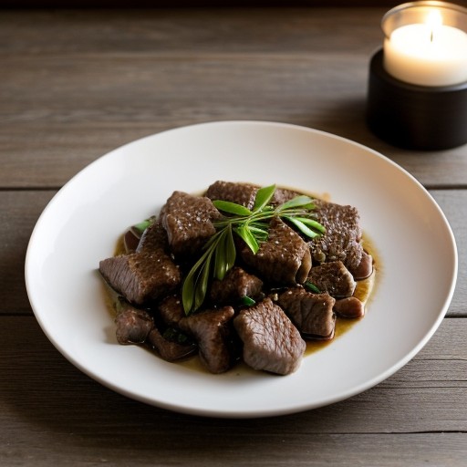 Szechwan Beef With Garlic recipe image