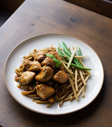 Szechwan Cashew Chicken recipe image