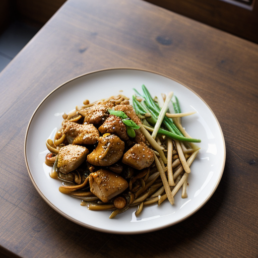 Szechwan Cashew Chicken recipe image