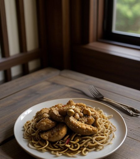 Szechwan Chicken & Cashews recipe image