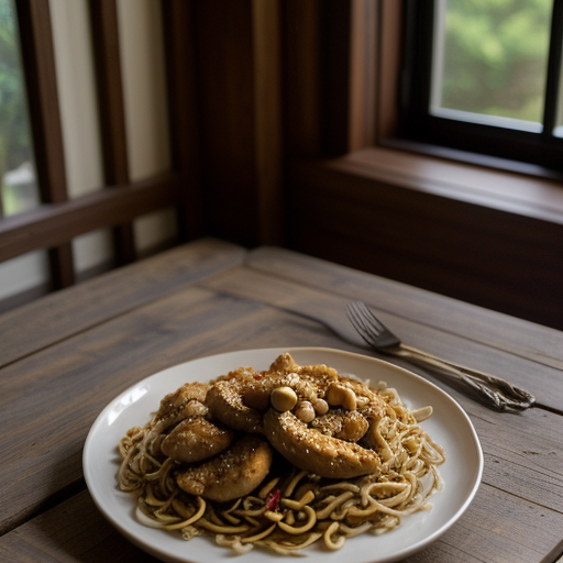 Szechwan Chicken & Cashews recipe image