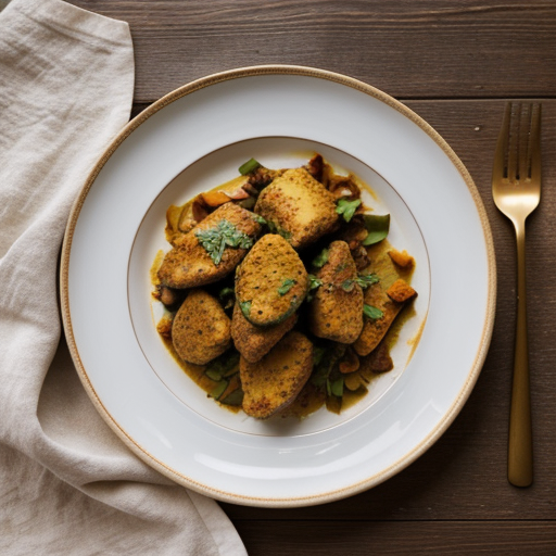 Szechwan Curried Coconut Chicken recipe image