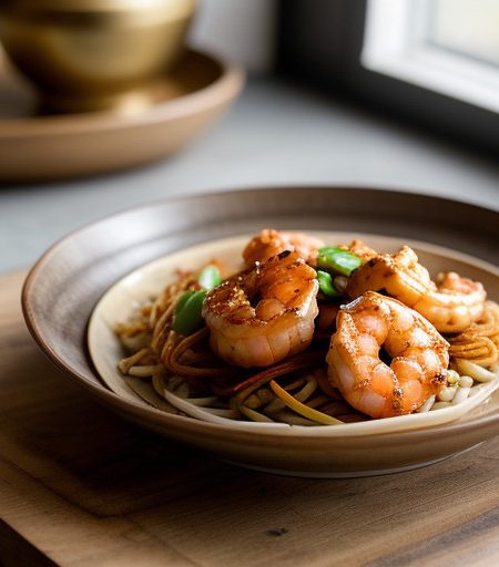 Szechwan Hot & Sour Shrimp recipe image