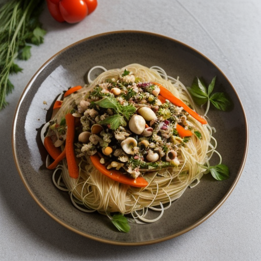 Szechwan Pasta Salad recipe image