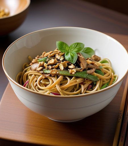 Szechwan Peanut-Noodle Salad - Gh_9407 recipe image