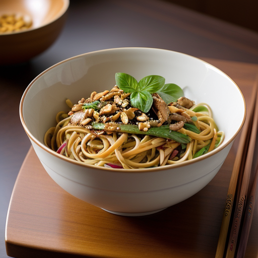 Szechwan Peanut-Noodle Salad - Gh_9407 recipe image