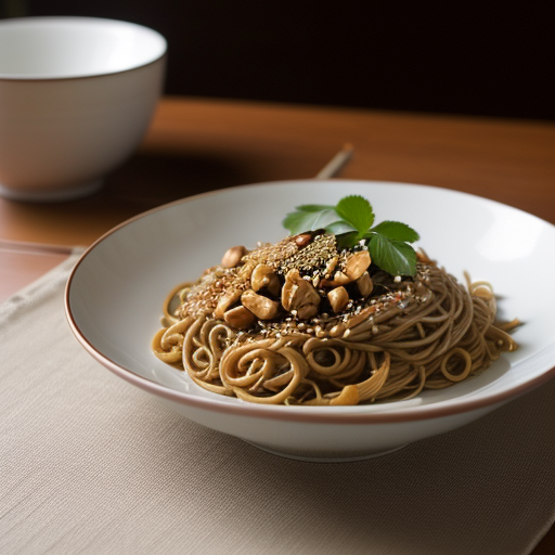 Szechwan Peanut Noodles recipe image