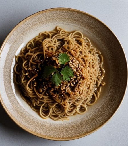 Szechwan Sesame Flavored Noodles recipe image