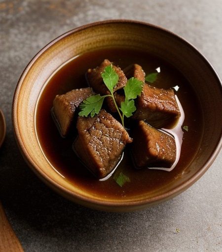 TRADITIONAL ADOBO (Pork in Vinegar and Soy Sauce recipe image