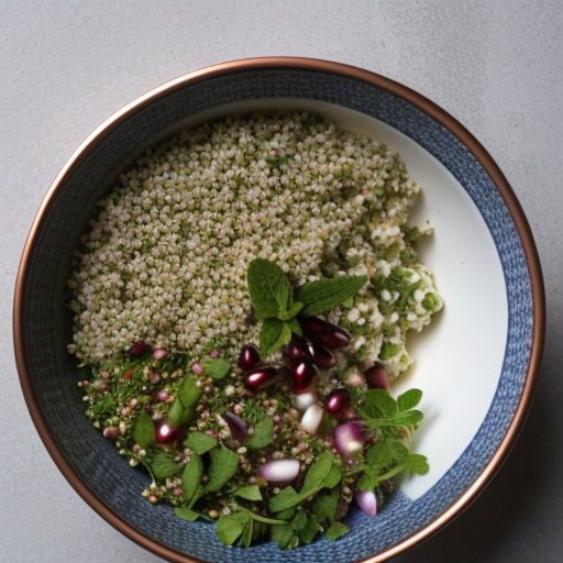 Tabbouleh (Bulgur & Herb Salad recipe image