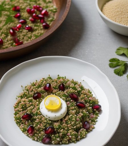 Tabbouleh With Meat recipe image