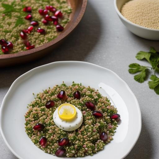 Tabbouleh With Meat recipe image
