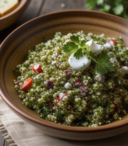 Tabouleh (Burghul & Parsley Salad recipe image