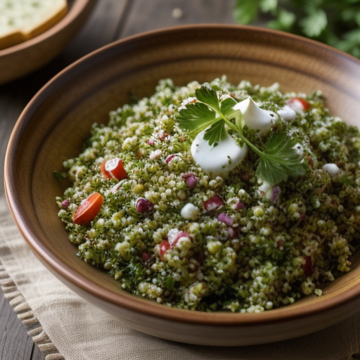 Tabouleh (Burghul & Parsley Salad recipe image