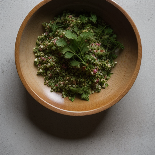 Tabouleh (Burghul and Parsley Salad recipe image