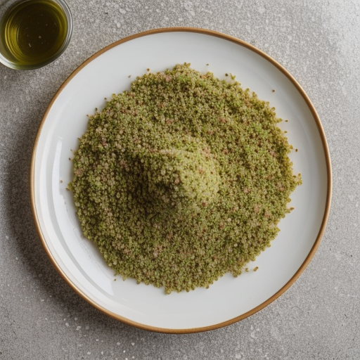 Tabouli Mixture. Place on a Bed of Lettuce and Serve. recipe image