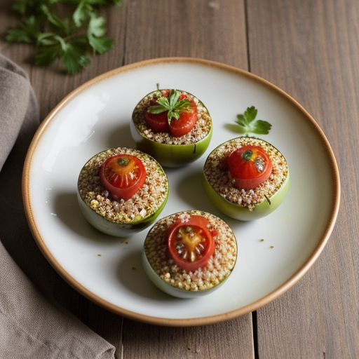 Tabouli Stuffed Tomatoes recipe image