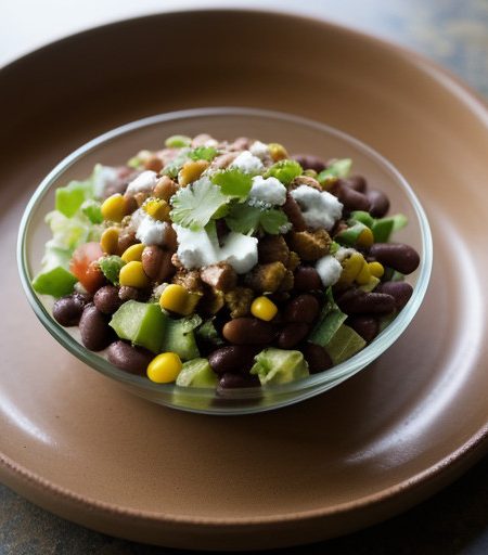 Taco Bean Salad recipe image