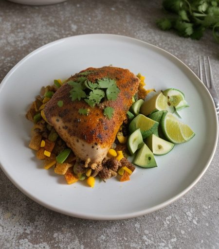 Taco Chicken Bake (5 PTS/double Recipe recipe image