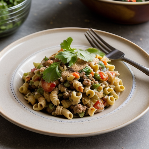 Taco Pasta Salad recipe image