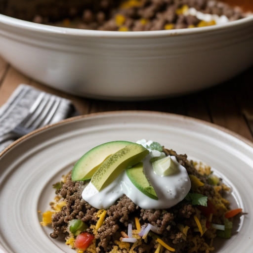 Taco Rice recipe image