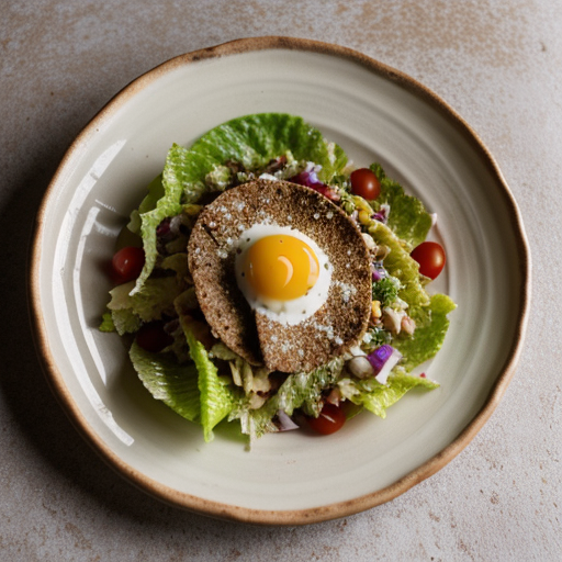 Taco Salad With Cumin Dressing (Wedman 2 recipe image