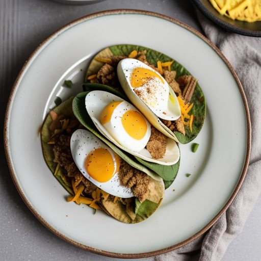 Tacoed Eggs recipe image