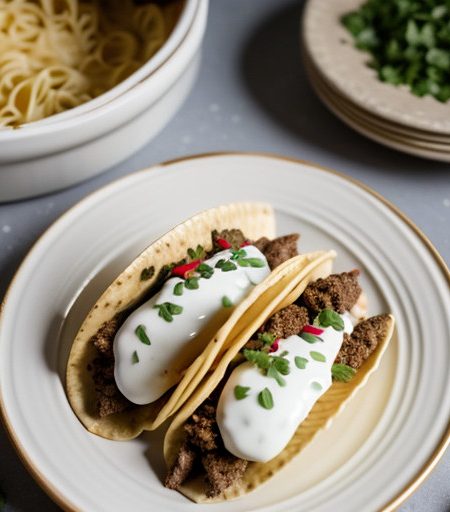Tacos in Pasta Shells recipe image