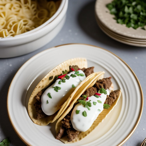 Tacos in Pasta Shells recipe image