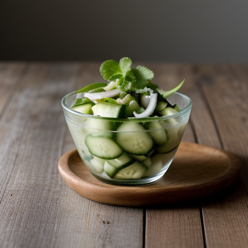 Taeng Kwa Brio Wan (Fresh Cucumber Salad recipe image