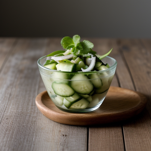 Taeng Kwa Brio Wan (Fresh Cucumber Salad recipe image