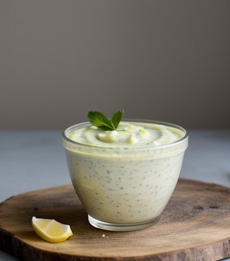 Tahina Parsley Dip recipe image
