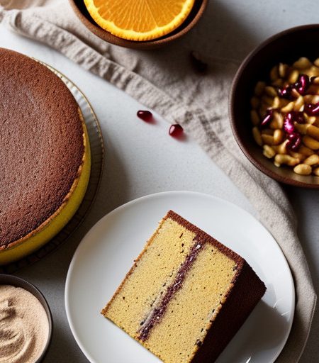 Tahini Cake recipe image