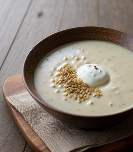 Tahnabour (Yogurt Soup recipe image