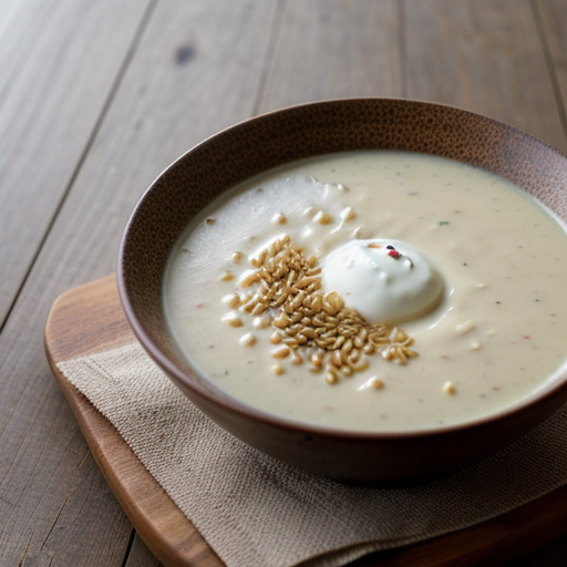 Tahnabour (Yogurt Soup recipe image