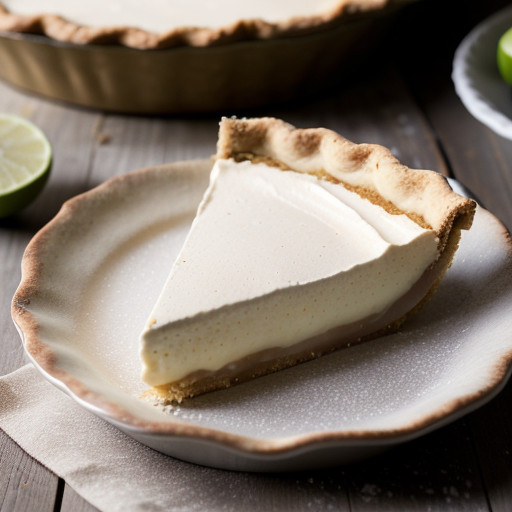 Tallahassee Lime Pie With Pecan Crust recipe image
