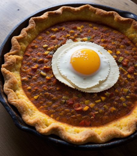 Tamale Pie Rancheros recipe image