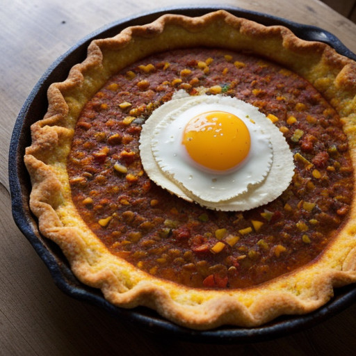 Tamale Pie Rancheros recipe image