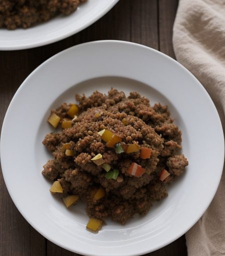 Tambor De Picadillo Y Platano (Beef Hash And recipe image